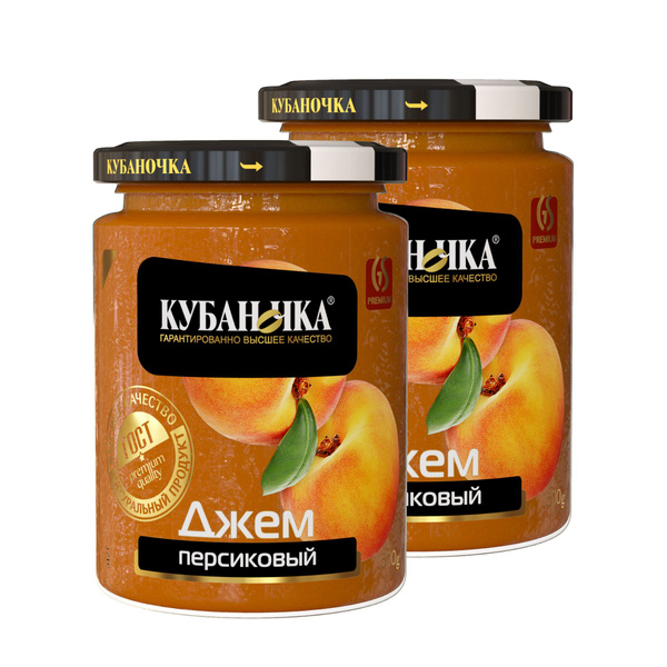 Кубаночка джем абрикосовый 2 шт по 300гр - купить с доставкой по ...