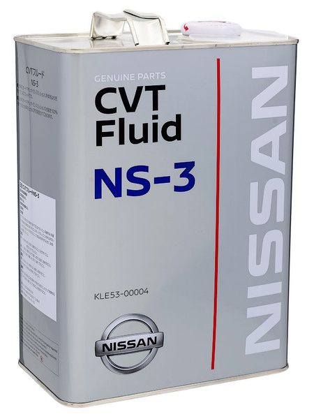 Масло трансмиссионное NISSAN CVT FLUID NS-3 4л (для вариатора) - купить ...
