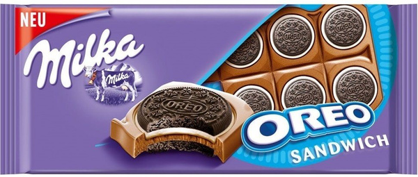 Милка Шоколадная плитка Орео Сэндвич / Oreo Sandwich 92гр (Германия ...