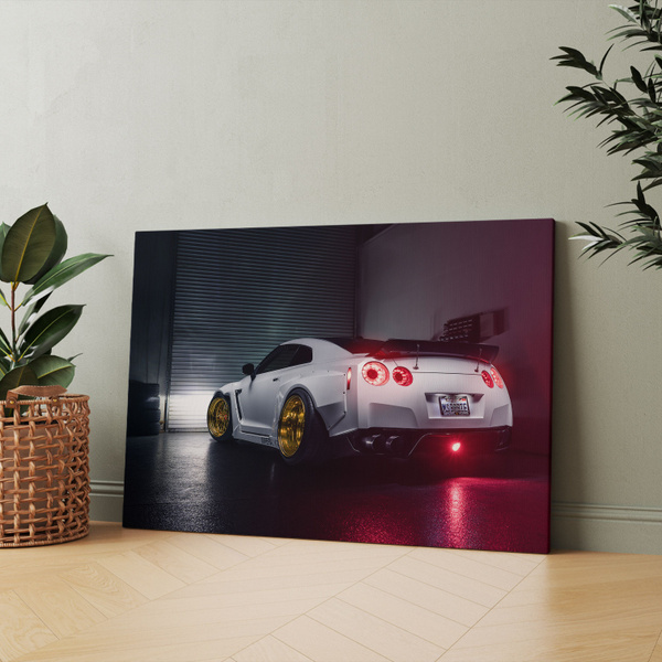 Характеристики Картина на холсте (nissan gt r r35 full hd ниссан гтр ...