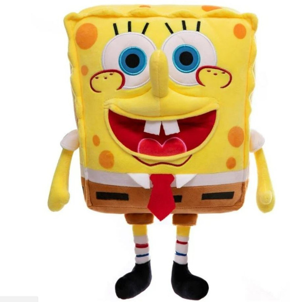 Мягкая игрушка Губка Боб Квадратные Штаны / Spongebob Squarepants 50см ...