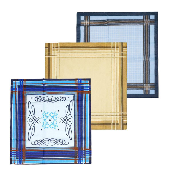 Набор мужских носовых платков 851040 - купить с доставкой по выгодным ...