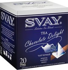 Чай в пакетиках SVAY Chocolate Delight ( Шоколадное наслаждение ) 20 шт ...