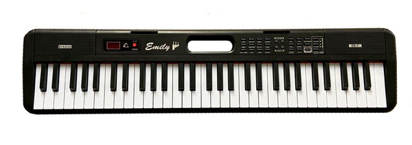 EMILY PIANO EK-7 BK цифровой портативный синтезатор - купить с ...