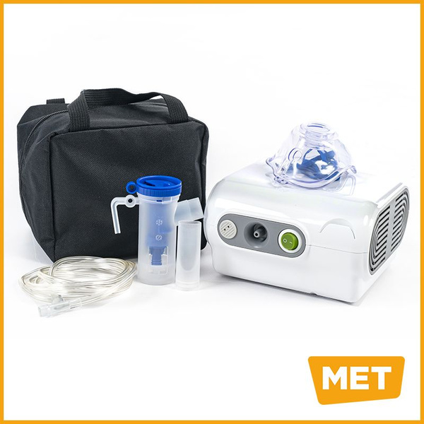 Ингалятор небулайзер компрессорный MET 001С компактный ингалятор с ...
