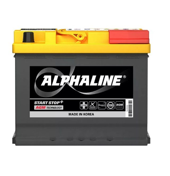 Аккумулятор автомобильный AlphaLINE AGM AX_Обратная (-/+) купить по ...
