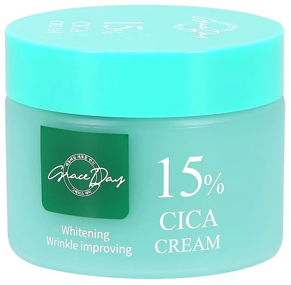 Grace Day Крем смягчающий с центеллой азиатской Cica 15% cream, 50 мл ...