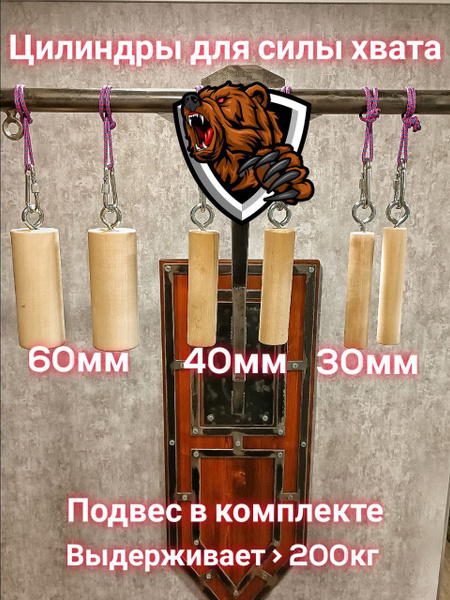 Характеристики Тренажер для кисти Цилиндр для силы хвата подробное ...