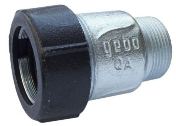 ГЕБО Муфта соединитель AК наружная резьба 1", 03086 - купить по ...