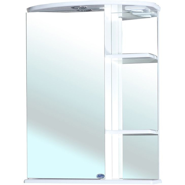 Зеркальный шкаф Bellezza Нарцисс 55 L 4613208002002 с подсветкой Белый ...