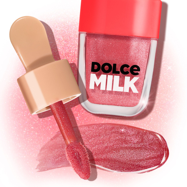 Dolce Milk, Блеск для губ, Gelato, полупрозрачный, О этот безумный ...