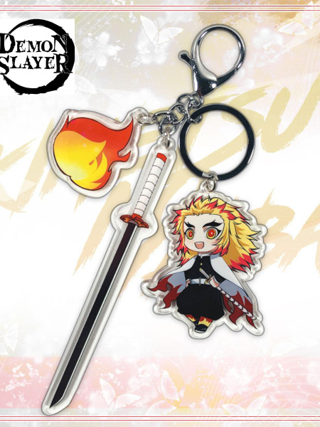 Брелок DRAKON IRG Клинок рассекающий демонов/ акриловый брелочек demon ...