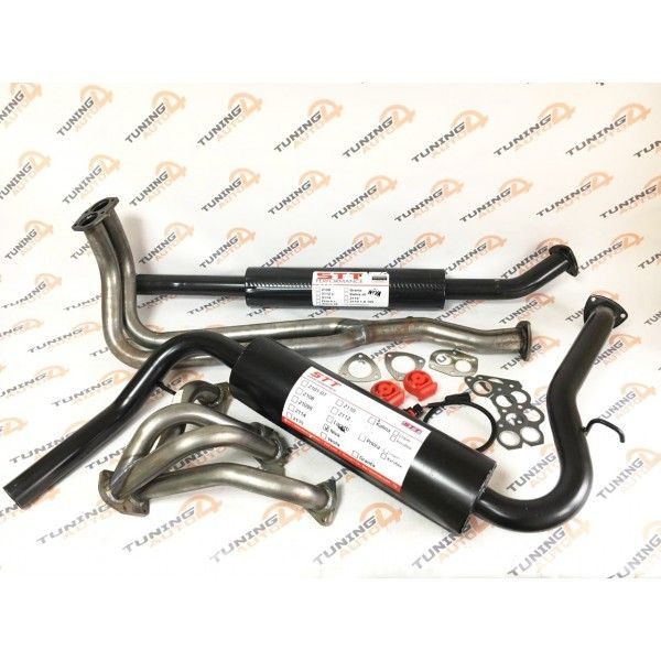 Комплект системы выхлопа STT 4-2-1, НИВА 4х4 ВАЗ 2121 Карбюратор 8V В ...