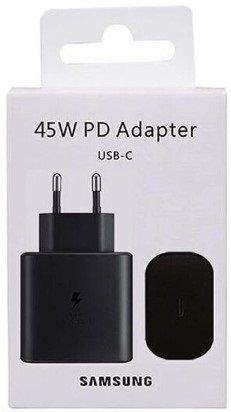 Сетевое зарядное устройство Samsung Черный USB-C 45W PD Adapter БЕЗ ...