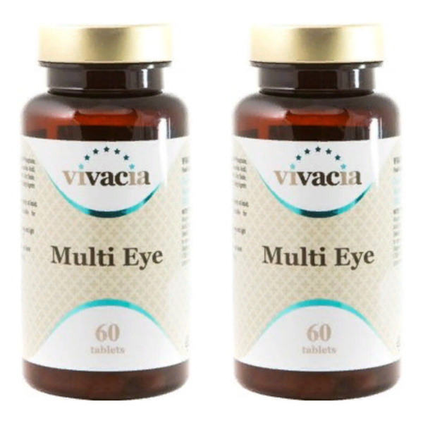Vivacia Витамины для глаз Multi Eye таб 60(675 мг)/2уп купить на OZON ...