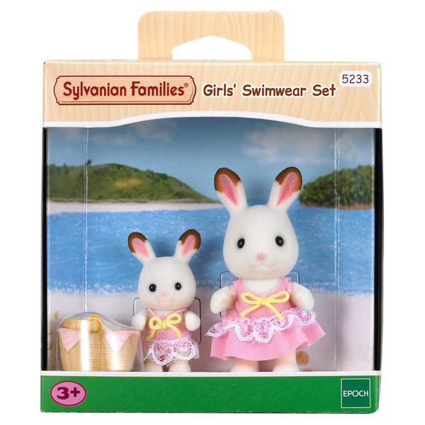 Набор Sylvanian Families "Кролики в купальных костюмах" - купить с ...