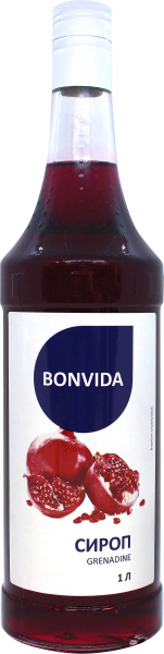 Сироп BONVIDA со вкусом Гренадин, 1л - купить с доставкой по выгодным ...