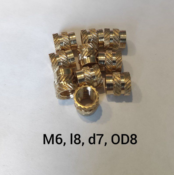 Гайка M6, 10 шт., 5 г купить на OZON по низкой цене (1740982290)