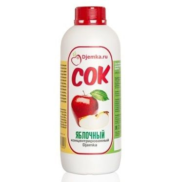 Концентрированный сок Djemka Яблочный(Красное Яблоко) , 1 кг - купить с ...
