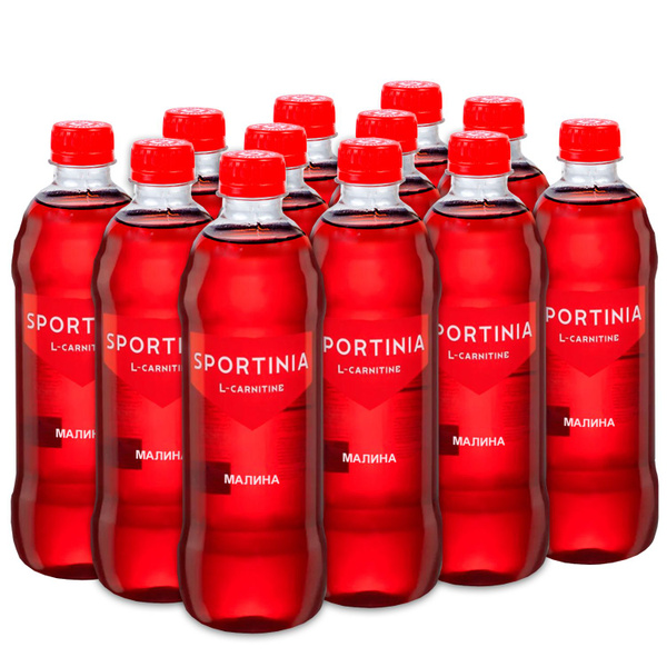 Спортивный напиток Sportinia L-CARNITINE 1500 mg Малина (Спортиния) 0,5 ...