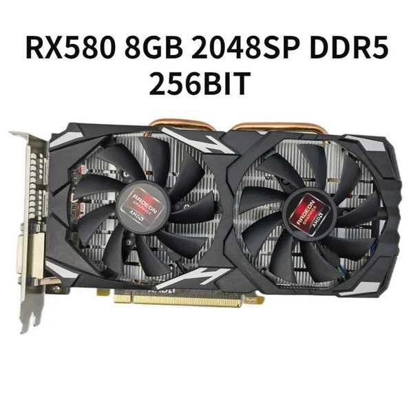 Видеокарта Radeon RX 580, 8 ГБ GDDR5, GDDR5 - купить по низким ценам в ...