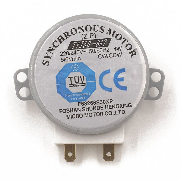 1 шт 220-240V 6RPM 4W 48 мм, синхронный двигатель для воздуходувки ...