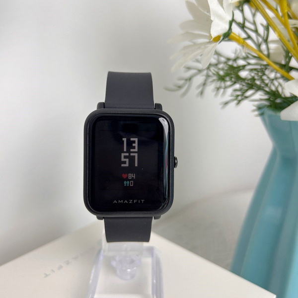 Купить смарт-часы Amazfit Bip Lite_BIP Lite Black, экран 1.28" - купить ...