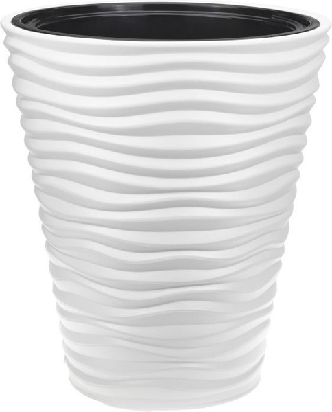 Кашпо для цветов IDEA Дюна 19,5 л белый (М3401) купить на OZON по ...