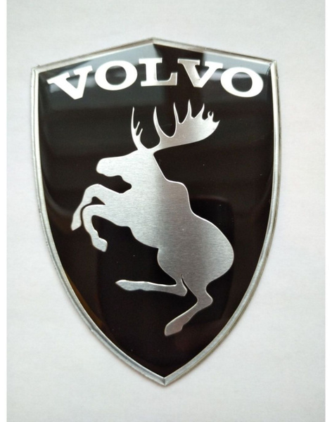 Эмблема наклейка шильдик знак значок ВОЛЬВО VOLVO лось - купить по ...