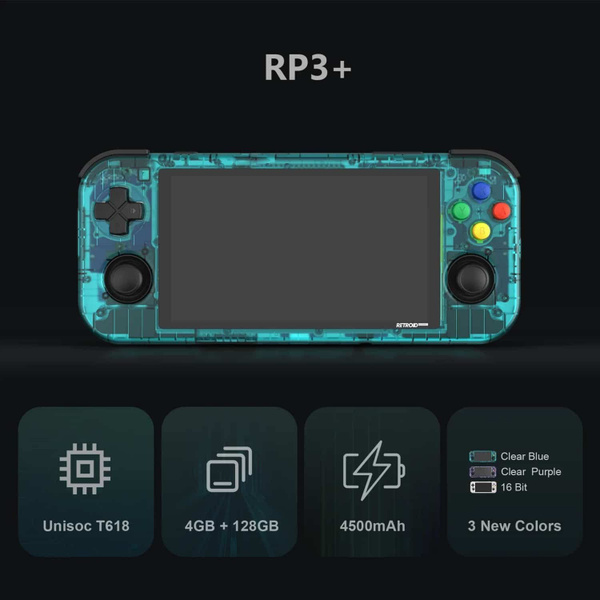 Портативная игровая консоль в стиле ретро Retroid Pocket 3 Plus,4,7 ...