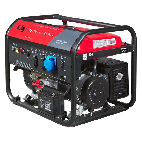 Генератор Fubag BS 7500 A ES Duplex - купить по низкой цене в интернет ...