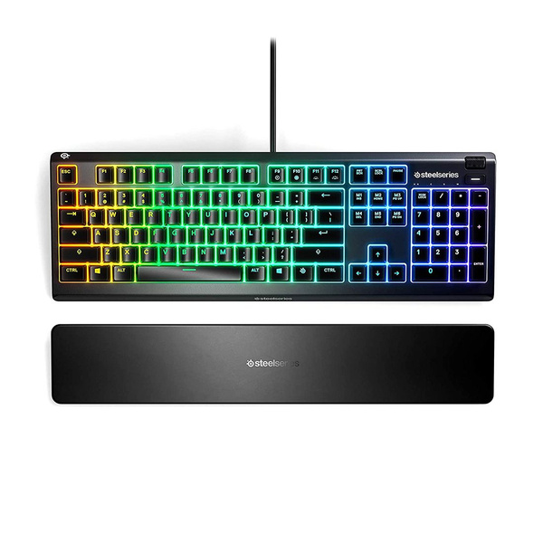 Мембранная клавиатура SteelSeries Apex 3 купить по низкой цене: отзывы ...