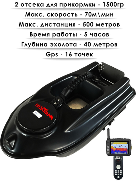 Кораблик прикормочный Boatman ACTOR PRO 2 с эхолотом и GPS - купить с ...