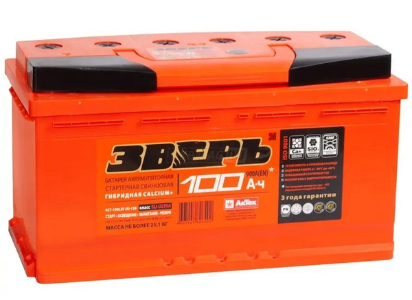 Аккумулятор автомобильный ЗВЕРЬ EURO купить по выгодной цене в интернет ...