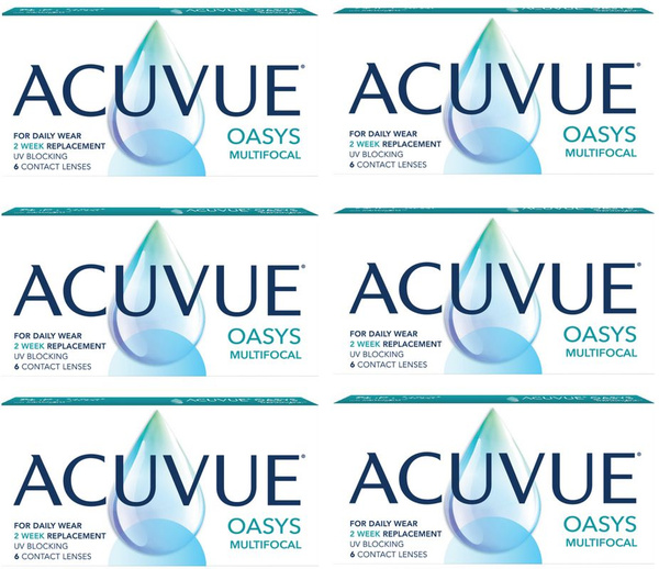 Oasys Multifocal -2.00 / LOW(слабая аддидация) / 8.4 / 14.3 / 36 штук ...