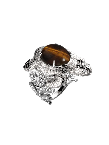 Spika Gold Кольцо Серебро родированное 960 пробы купить на OZON по ...