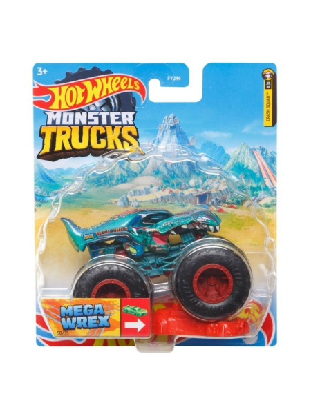HCP82 Машинка металлическая игрушка Hot Wheels Monster Trucks Монстр ...