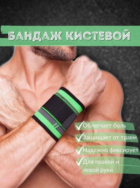 Бандаж для запястья, поддержка, фиксатор запястья руки, суппорт ...