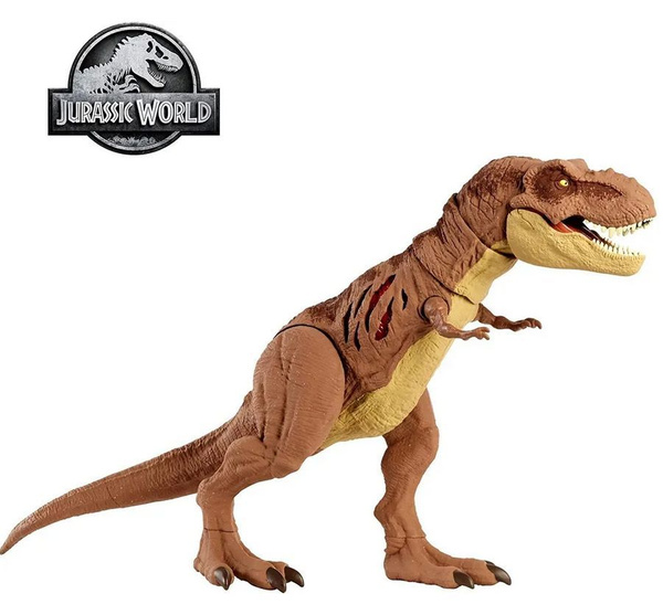Фигурка Jurassic World Тираннозавр Рекс экстремальные повреждения ...