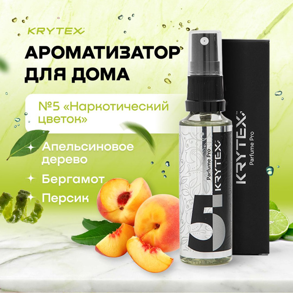 Парфюмерный спрей ароматизатор KRYTEX №5 "Наркотик" Парфюмерная вода 50 ...