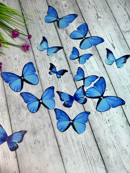 Бабочки декоративные для букета купить на OZON по низкой цене (953614834)