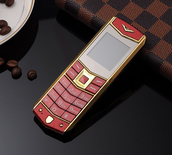 Мобильный телефон VERTU A8（1）3, красный, золотой - купить по выгодной ...