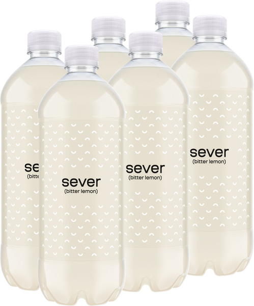 Тоник Sever Bitter Lemon, 6 шт х 1 л - купить с доставкой по выгодным ...