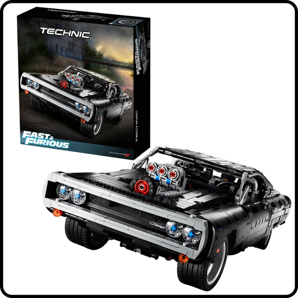 Конструктор Техник "Dodge Charger", 1077 деталей / Совместим с Лего ...