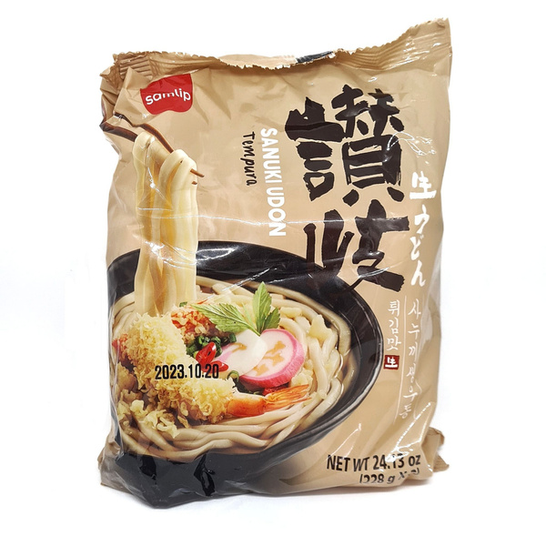Samlip Sanuki Udon Tempura - удон, толстая пшеничная лапша темпура ...