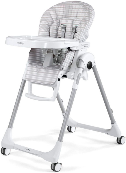 Стул для кормления Peg-Perego Prima Pappa Follow Me Linear Grey ...