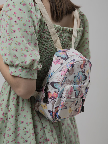 Рюкзак женский с принтом / мини-рюкзак - купить с доставкой по выгодным ...