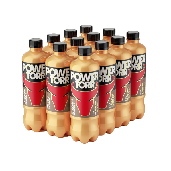Энергетический напиток Power Torr Gold, 12 шт х 500 мл - купить с ...