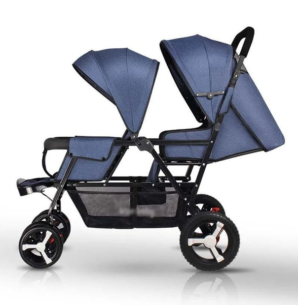 Коляска прогулочная,Коляска для двойни, легкая, складная,портативный ...