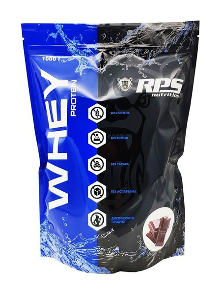 Сывороточный протеин RPS Whey Protein, 1000 гр, ваниль - купить с ...